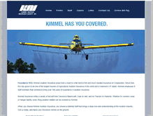 Tablet Screenshot of kimmelinsurance.com